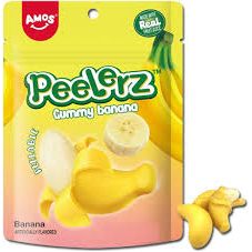 Amos Peelerz Gummy Banana 3oz 24ct