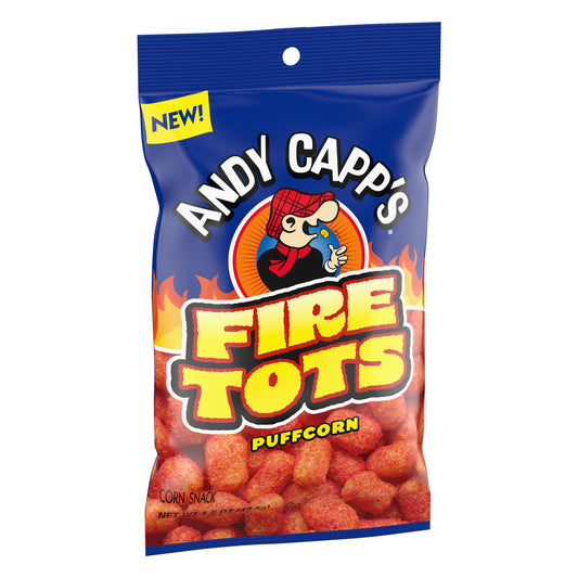 Andy Capp's Fire Puffcorn Snacks 1.5oz 12ct