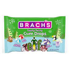 Brach's Elf Swirly Twirl Gum Drops 2.5oz 24ct