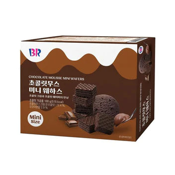 Baskin Robbins Wafers Chocolate Mousse 100g 24ct (S. Korea)
