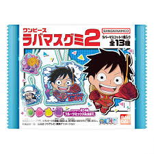 Bandai One Piece Gummy with Keychain 28g 12ct (Japan)