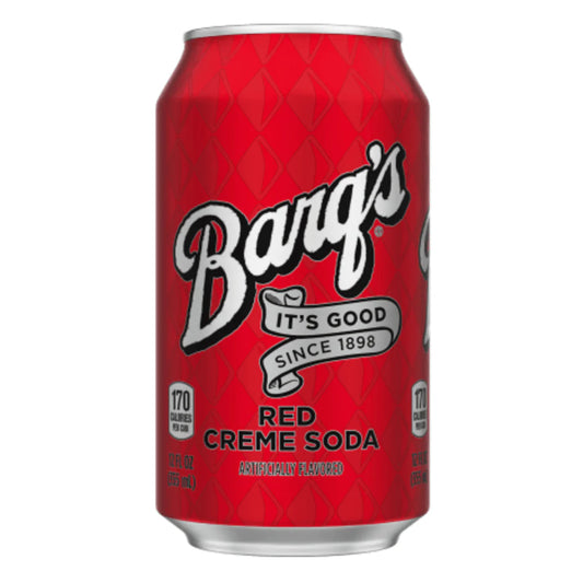 Barg Red Creme Soda 12oz 12ct (Shipping Extra, Click for Details) (Copy)