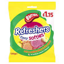 Barratt Refreshers Fizzy Softies 120g 12ct (UK)