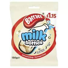 Barratt Milk Bottles 150g 12ct (UK)