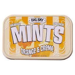 Big Sky Mints Sugar Free Orange Creme 6ct