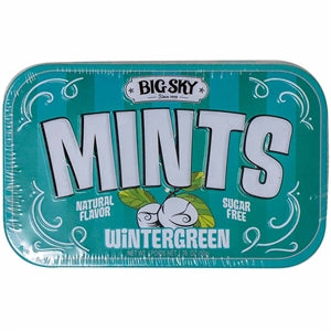 Big Sky Mints Sugar Free Wintergreen 6ct