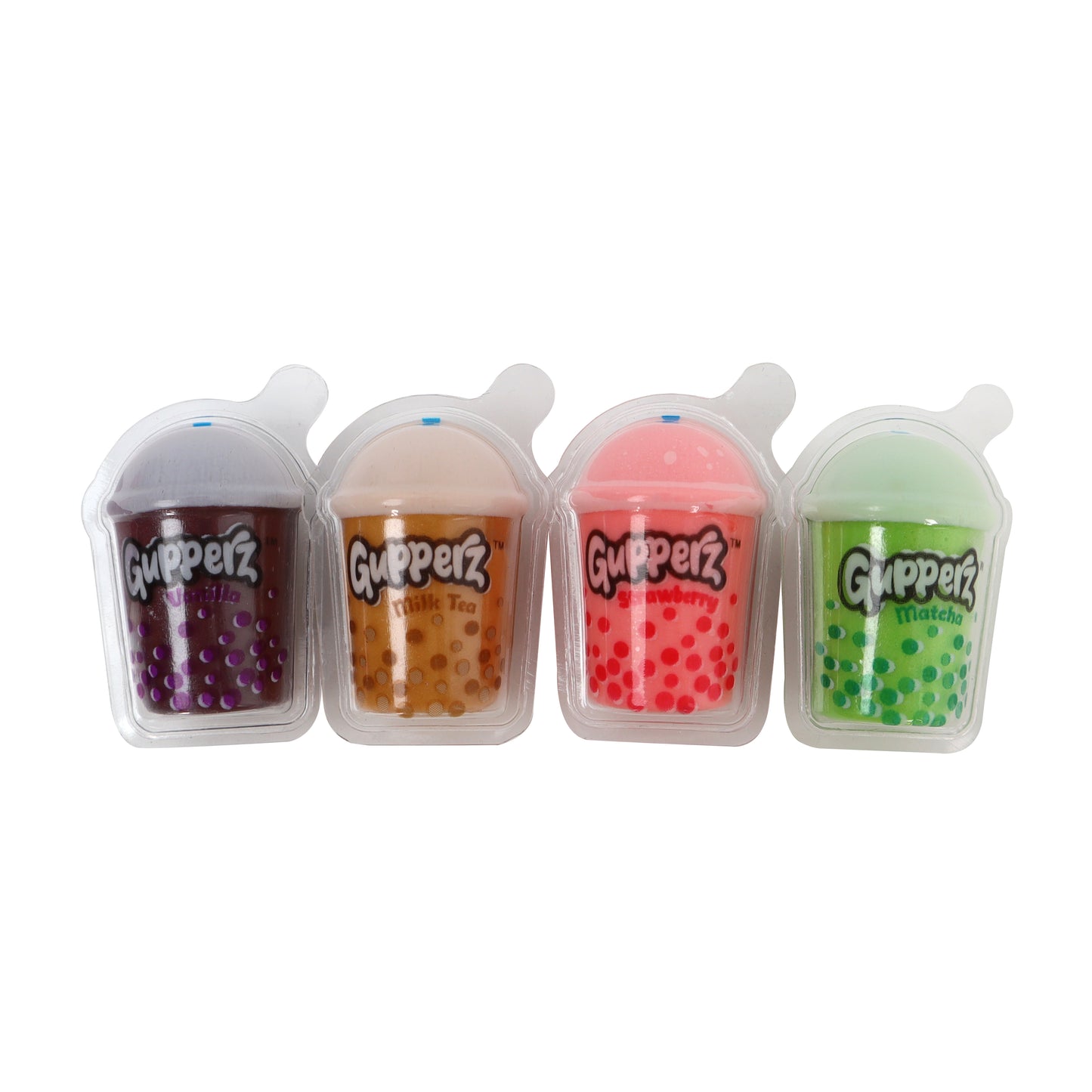 Gupperz® Gummy Liquid Filled Popperz - Boba Tea Blast 2.54oz 12ct