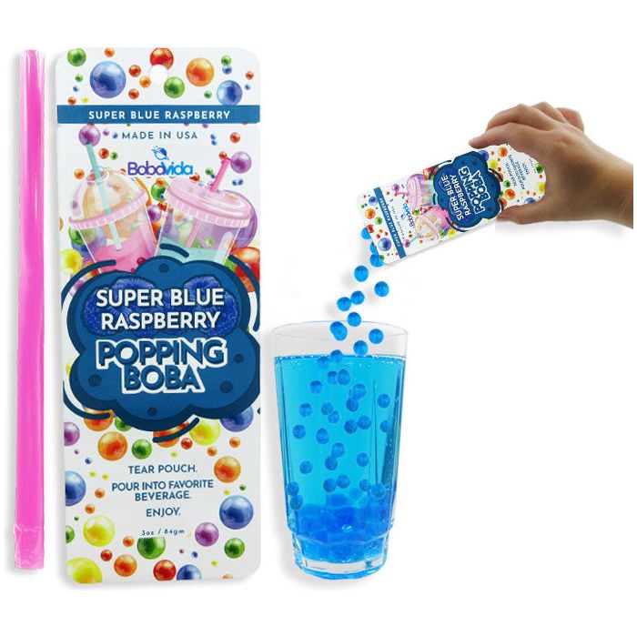 Bobavida Popping Boba Blue Raspberry 3oz 10ct