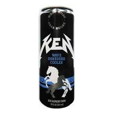 Boston America Ken Wave Shredder Cooler Blue Raspberry Drink 355ml 12ct (Shipping Extra, Click for Details)