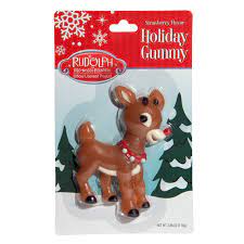 Boston America Rudolph The Red Nosed Reindeer Gummy 9ct