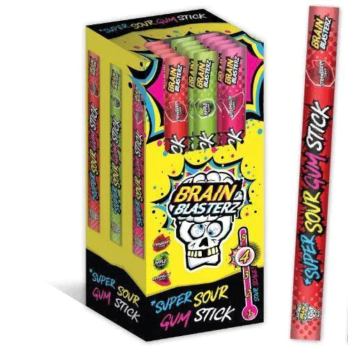 Brain Blasterz Sour Gum Stick 30ct (UK)