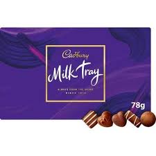 CADBURY MILK TRAY 78G 22ct (UK)