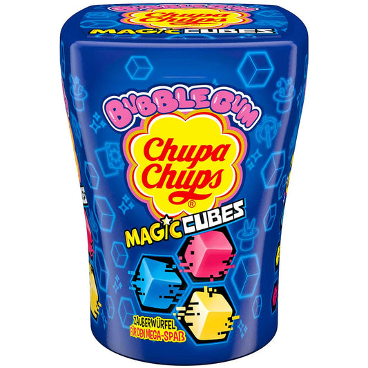 Chupa Chups Magic Cubes Bubble Gum 86g 10ct (UK)