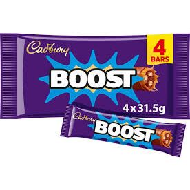 Cadbury Boost 4pk x 31.5g 12ct (UK)