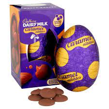 Cadbury Caramel Nibbles Egg 96g 12ct (UK)