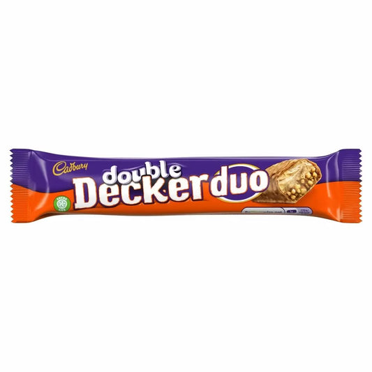 Cadbury Double Decker Duo Chocolate Bar 74g 32ct (UK)