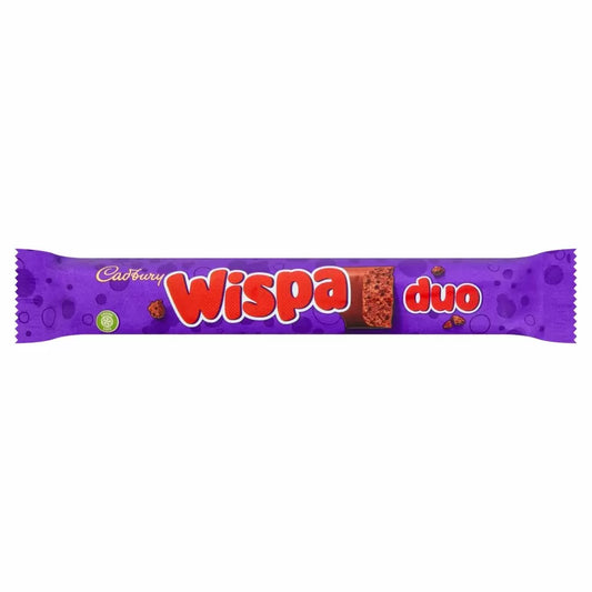 Cadbury Wispa Duo Chocolate Bar 47g 32ct (UK)