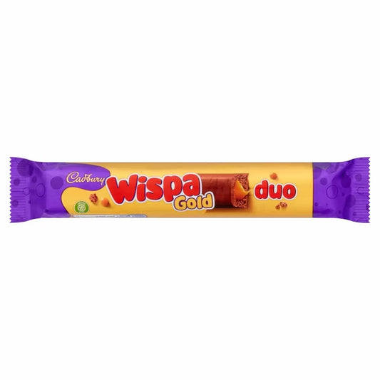 Cadbury Wispa Gold Duo Chocolate Bar 67g 32ct (UK)