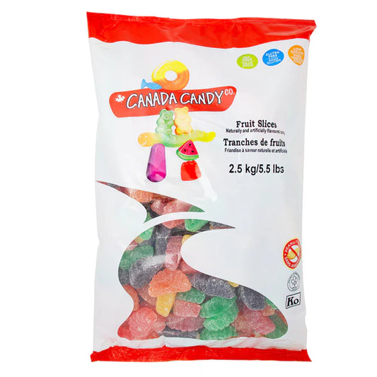 Canada Candy Co Fruit Slices 2.5kg 1ct