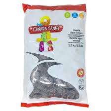 Canada Candy Co Sour Grapes 2.5kg 1ct