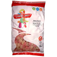 Canada Candy Co Sweet Peach Slices 2.5kg 1ct