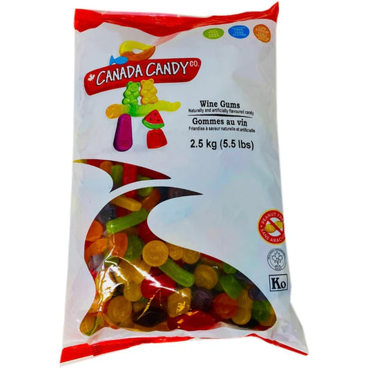 Canada Candy Co Wine Gums 2.5kg 1ct