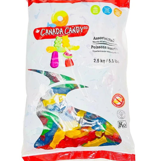 Canada Candy Co Assorted Fish 2.5kg 1ct