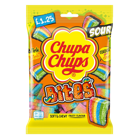 Chupa Chups Mini Bites Bag 120g 12ct (UK)