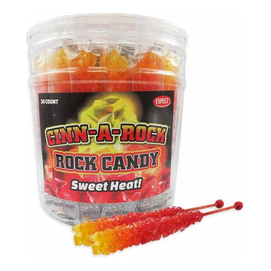 Rock Candy On A Stick Tub - Cinn-A-Rock (Cinnamon) 36ct