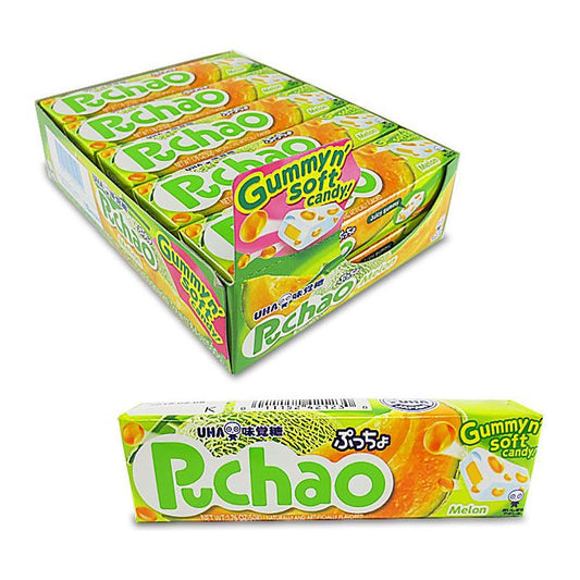 Puchao Soft Candy Melon 50g 10ct (Japan)
