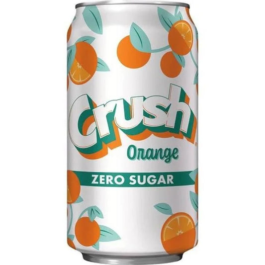 Crush Orange Zero Sugar 12oz 12ct (Shipping Extra, Click for Details)