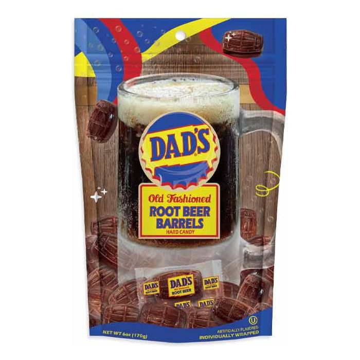 Dad's Root Beer Candy 6oz Pouch 6ct