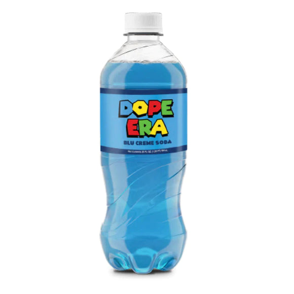 Exotic Pop Dope Era Blu Creme Soda 591ml 24ct - Candynow.ca Exclusive - (Shipping Extra, Click for Details)