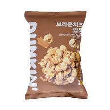Dunkin Brown Cheese Popcorn 75g 20ct (S. Korea)