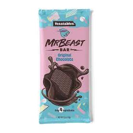 Feastables Mr Beast Original Chocolate Bar 2.1oz 10ct