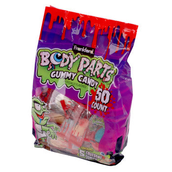 Frankford Gummy Body Parts 50pc 13.2oz 6ct