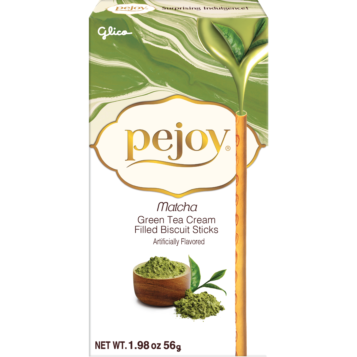 Pocky Pejoy Matcha 1.98oz 56g 10ct