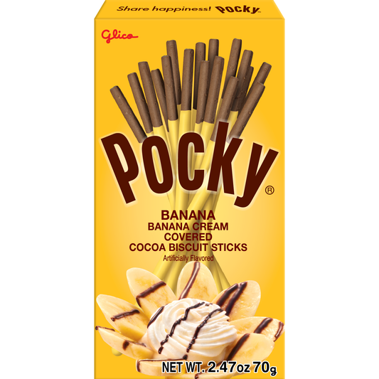 Pocky Chocolate Banana 2.47oz 10ct