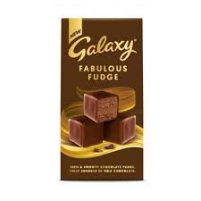Galaxy Fabulous Rich & Smooth Chocolate Fudge 110g 12ct (UK)