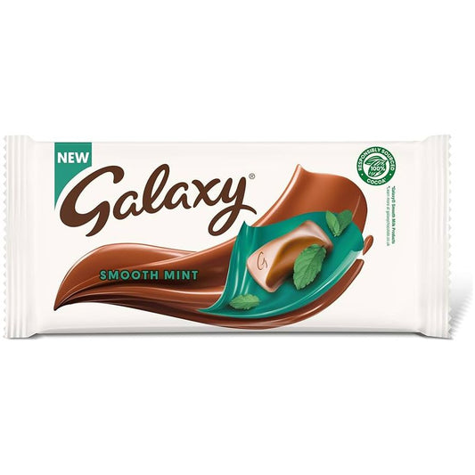 Galaxy Smooth Mint 110g 24ct (UK)