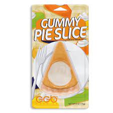 Giant Gummy Pie Slice Assorted Flavors & Colors Blister Pack 6oz 8ct