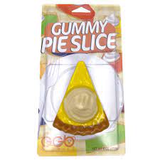 Giant Gummy Pie Slice Assorted Flavors & Colors Blister Pack 6oz 8ct