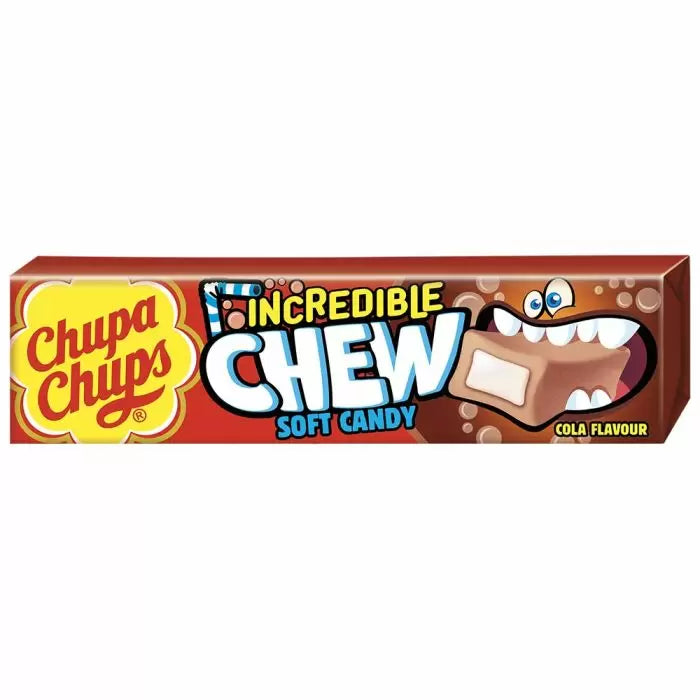 Chupa Chups Incredible Chew Cola 45g 20ct (Europe)