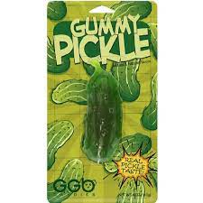 Giant Gummy Pickle Blister Pack 4oz 12ct