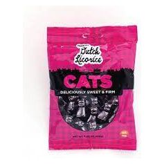 Gustaf's Dutch Licorice Cats 5.29oz 12ct