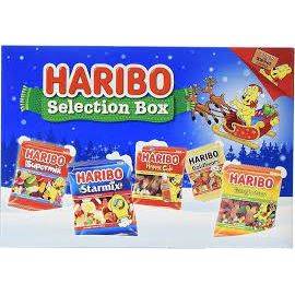 HARIBO SELECTION BOX 182G 8ct (UK)