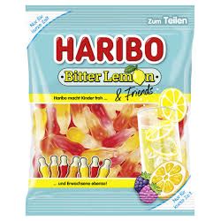 Haribo Bitter Lemon & Friends 160g 40ct (Europe)