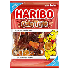 Haribo Cola Tute - Assorted Cola 175g 34ct (Europe)