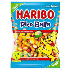 Haribo Fruit Soccer Balls - Pico Balla 160g 22ct (Europe)