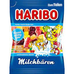 Haribo Milchbaren - Milk Bears 160g 28ct (Europe)